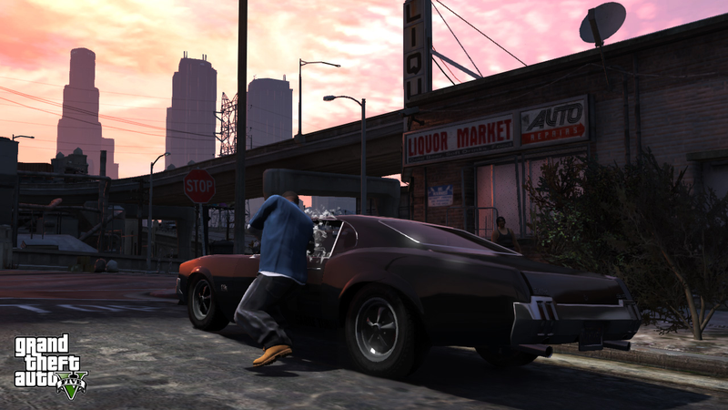 Illustration for article titled New GTA V Screenshots Show Chases, Car Theft, Deep Sea Adventures